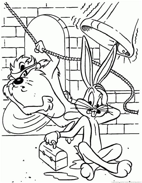 They love to play all day long, but they don't like to share their toys. Bugs bunny Coloring Pages - Part 2