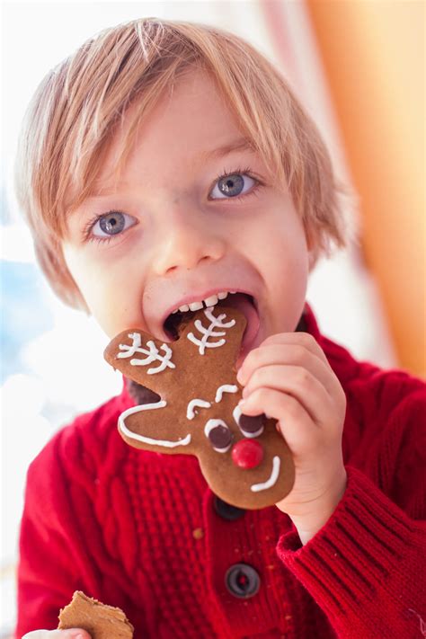 Simply flip him upside down and the legs become antlers! Upsidedown Gingerbread Man Made Into Reindeers - The Sweet ...