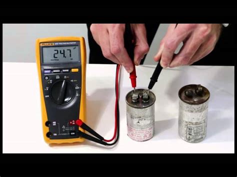 If so, the capacitors need to be discharged. 【How to】 Test A Capacitor With A Fluke Meter