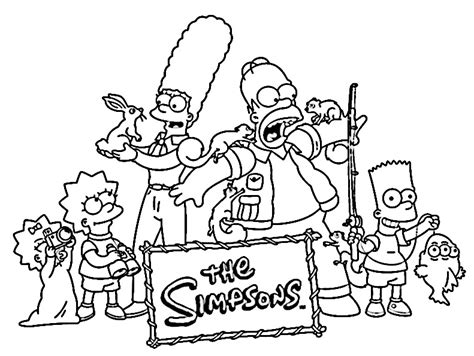 Home > desenhos para colorir > desenhos para colorir os simpsons. Ausmalbilder Die Simpsons für Kinder 24