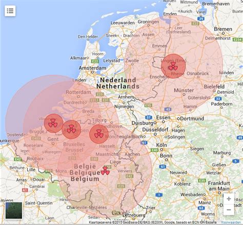 Please select a marker on the map to enable comments. De zin of onzin van jodiumtabletten en evacuatieplannen ...
