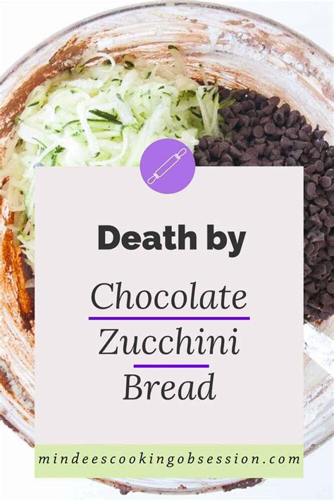 How to fix undercooked zucchini bread. Death by Chocolate Zucchini Bread - Mindee's Cooking Obsession