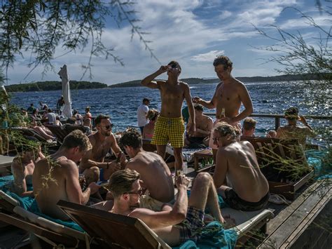 Most people who visit nugal beach will come for a handful of reasons: Croatian Island Wants Tourists Who Don't Behave Badly - The New York Times