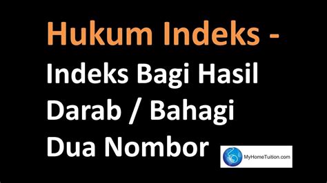 We did not find results for: Matematik Tambahan Tingkatan 4 Bab 5 | Hukum Indeks ...