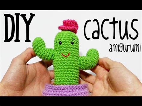 Cactus tejido a crochet paso a paso. DIY Cactus amigurumi crochet/ganchillo (tutorial) - YouTube