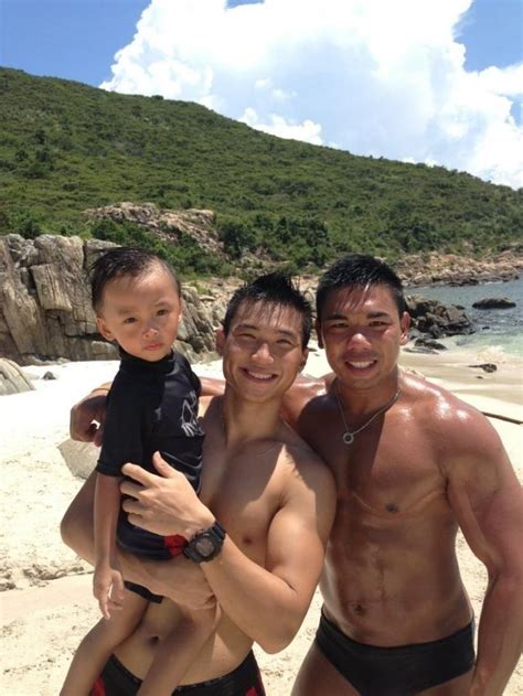 An individual who is of asian and african/black descent. Hot gay Asian couple with son | asian guys | Pinterest ...