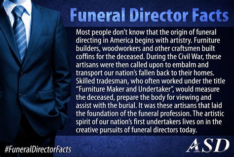 If you are look for heartfelt funeral quotes to use in a eulogy or sympathy card, we've got you covered. 30 Facts About Funeral Directors in Honor of National ...