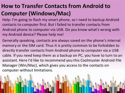 Unlimited amount of windows pc's, macs, smartphones & tablets can be protected using just one copy of re: How to transfer contacts from android to computer (windows ...