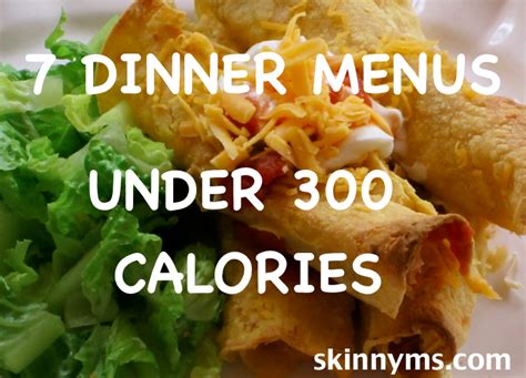 Dinner for fewer calories than a latte. 7 Dinner Menus Under 300 Calories | 300 calorie meals, Low calorie dinners, Healthy cooking