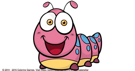 How to download and print caterpillar coloring pages? Cute Caterpillar - Coloring Games and Coloring Pages