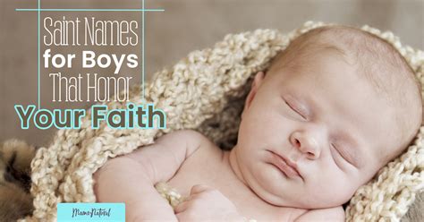 Fat boy's has been serving st. Saint Names for Boys That Honor Your Faith | Mama Natural