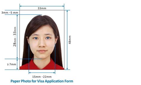And then you can launch the program to take a photo for passport size. Photo Requirements for Chinese Visa Application