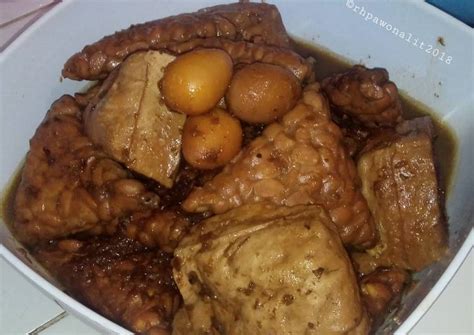 Although telur bumbu bali is usually made with regular eggs, quail eggs work well when you are serving many dishes. Resep Semur Tahu Tempe Telur Puyuh oleh Rosmina ...