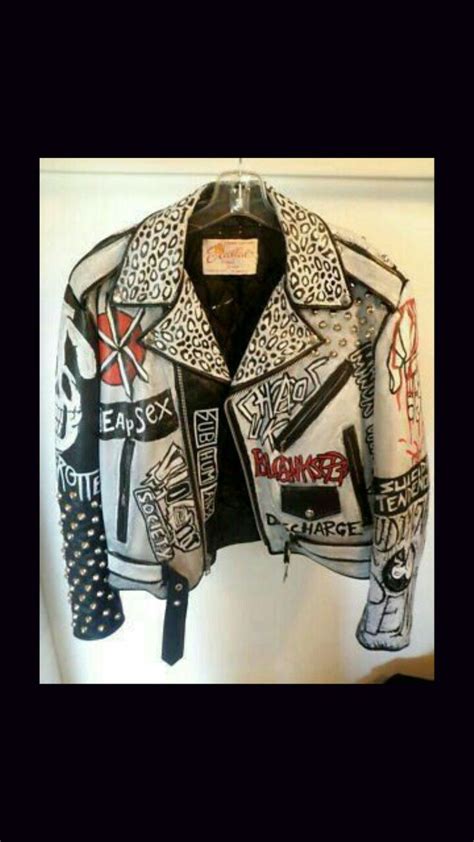 See more ideas about punk jackets, jackets, punk. Punk leather jacket, reminds me of my mom. | Punk jackets, Punk outfits, Jackets