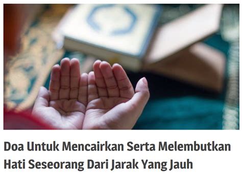 Ya, doa orang tua merupakan doa yang paling mujarab dan besar kemungkinan di ijabah oleh allah. Doa Untuk Mencairkan Serta Melembutkan Hati Seseorang Dari ...