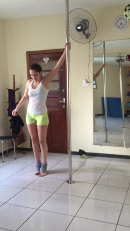 Femaleagent pole dancer learns new moves 12 min. Yes, you can be fit! - Pole Dance progress. Really in love ...
