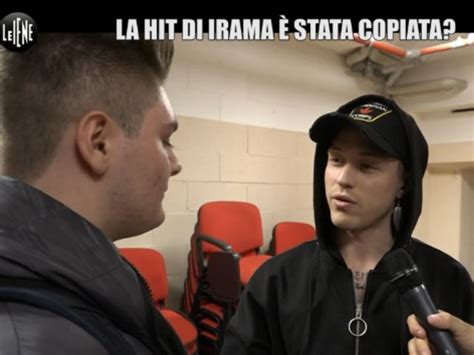 Era come un padre, uomini di sport così non. Irama, Nera è un plagio? Le Iene puntano il dito, il ...