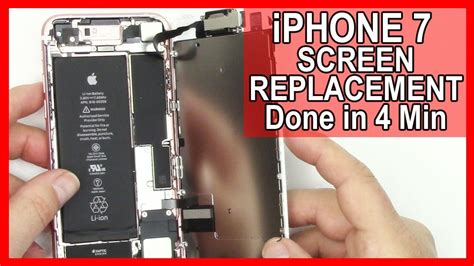 In comparison to the iphone 6, it is much more complicated with extra parts having to be removed and much more tricky tasks throughout the repair. How To: iPhone 7 Screen Replacement done in 4 minutes ...