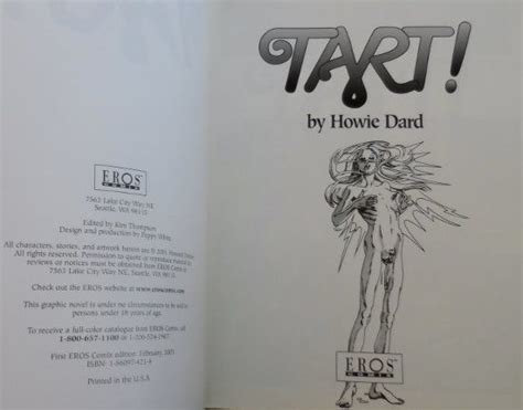 Ftp server containts carracho 1.0b2, carracho newbie guide 3.0 and more. Tart (Eros Comix Library, 44) by Howie Dard - Paperback - 2001 - from MyFirstEditions (SKU: 010710)