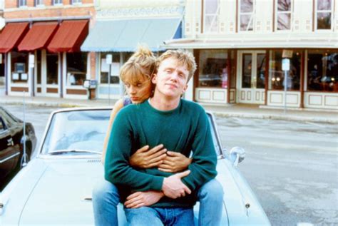 Goode (his complete '50s original 1988 johnny be good one sheet movie poster. "Johnny Be Good" movie still, 1988. L to R: Uma Thurman ...