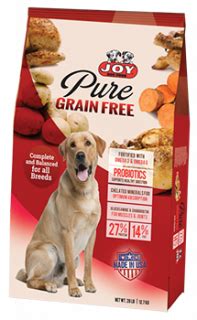 My dog refused to eat it. Grain Free - Joy Dog Food