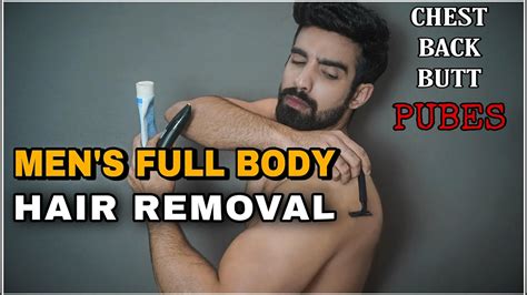 Do not wax, use depilatory creams or pluck hairs four weeks prior to laser treatment. MEN'S FULL BODY HAIR REMOVAL|BUTT, CHEST, LEGS, UNDERARMS ...