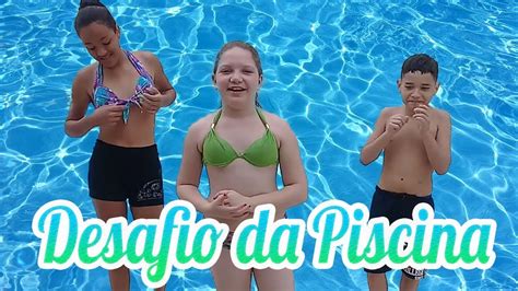 Desafio da piscina desafio da piscina na casa das youtubers desafio da piscina, irmaos leal, quem se deu bem. DESAFIO DA PISCINA PARTE 2 - YouTube