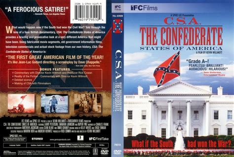This site presents original news reports and illustrations describing the events leading to the formation of the confederacy, and the start of the civil war. C.S.A. Confederate States of America - Movie DVD Scanned ...