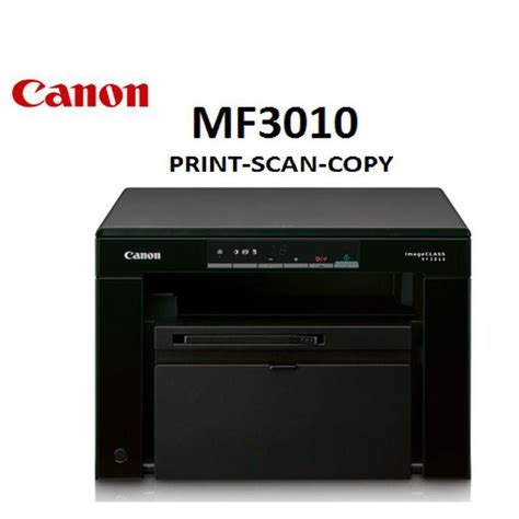 The canon mf3010 is small desktop mono laser multifunction printer for office or home business, it works as printer, copier, scanner (all in one printer). Canon MF3010 (Original Driver) « MYANMAR IT FAMILY