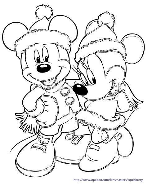 You should use these photograph for backgrounds on personal computer with best quality. Mickey And Minnie Christmas Coloring Pages at GetColorings ...