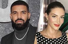 drake sophie brussaux seemingly convinced shouts fans song together he after her back