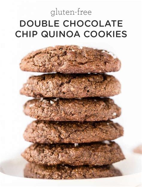Would you eat cookies for breakfast?? Double Chocolate Chip Quinoa Cookies | Queen of Quinoa ...