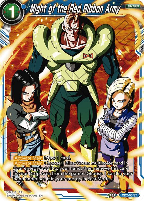 Character subpage for androids 17 and 18. Dragon Ball Super TCG! Series 8 - The age of A.I. is upon ...