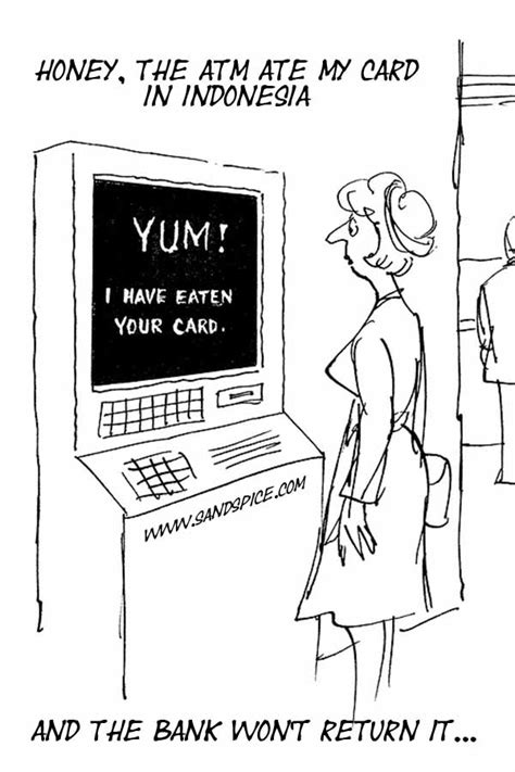 Transactions, fees & accessibility getting cash at an atm making deposits at an atm making transfers and credit card payments at an atm customizing your atm experience getting email receipts at an atm using contactless atms troubleshooting atm issues using atms in foreign. Honey, the ATM ate my card in Indonesia 💳 & the bank won't return it!