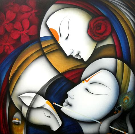 We have listed amazing radha krishna paintings alongwith portrait paintings of indian gods and goddess. List of Artist, Paintingsetc