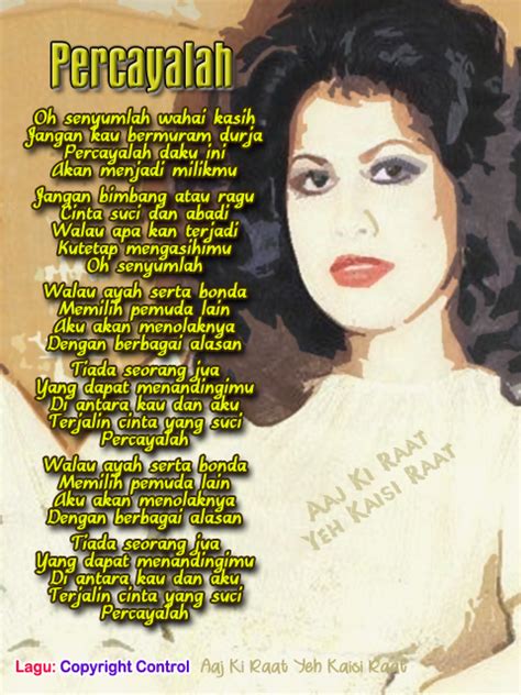 List download lagu mp3 lagu kau pergi tanpa pesan sharifah ain gratis streaming lagu terbaru. Playlist DANGDUT SHARIFAH AINI ... DANGDUT MELAYU (Koleksi ...
