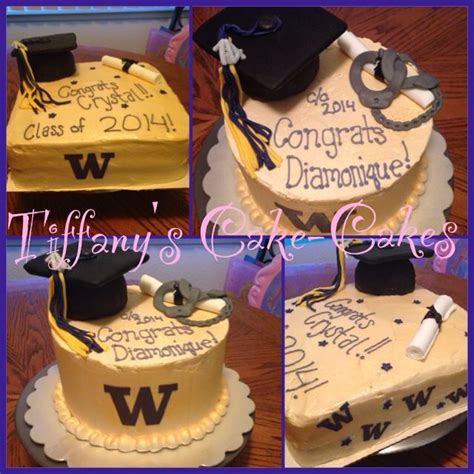 2 ½ cups cake flour. Two graduation cakes both for graduates of the University ...