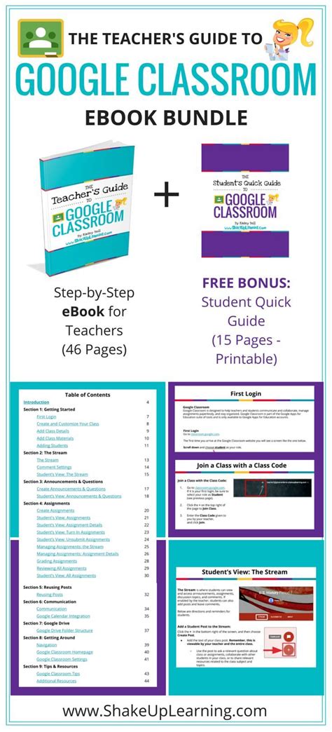 The Teacher's Guide to Google Classroom eBook | Google ...