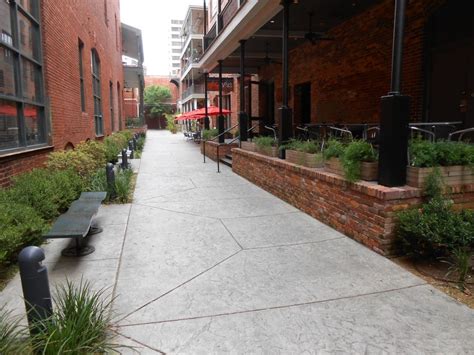 We provide everything you need to take your home to the next level of comfort, style and decor! The Alley, Montgomery, AL - ConCreations, Inc. | Concrete ...