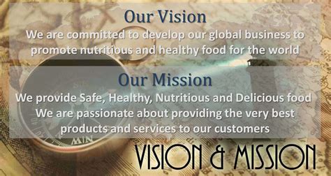 Mission foods malaysia sdn bhd's net profit margin increased by 4.02% in 2019. Vision & Mission Statement Malaysia, Melaka | Madam Sun ...