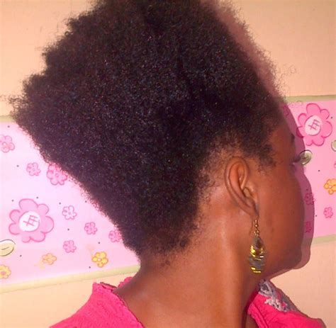 By looking at this following picture, you can get an idea about the faux curly bun hairstyle. How to create a a sleek faux bun with short natural hair!!!!