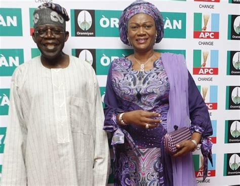 Mrs tinubu said that as a ranking senator and member of the majority party, she should be called to move a motion and not to second one moved by a senator of a minority party. BLOG WITH FURY: MY HUSBAND NEVER BACKED MY RE-ELECTION ...