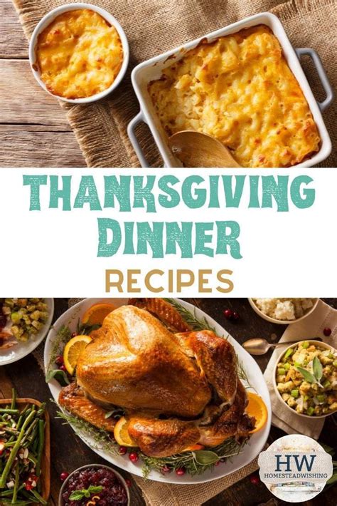 Traditional turkey is a thing of beauty, but smaller, alternative centrepieces are. Thanksgiving Dinner Recipes | Thanksgiving dinner recipes, Dinner, Thanksgiving dinner