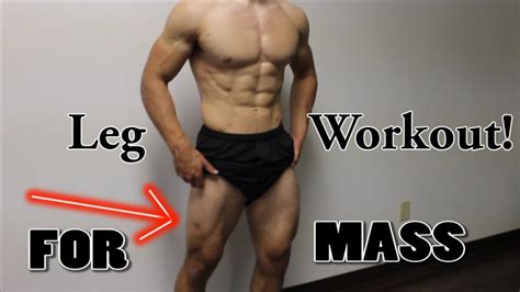 Check spelling or type a new query. Leg Workout For Mass | BEST WAY TO GET HUGE LEGS! | 17 y/o ...