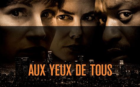 It was much more suspenseful, entertaining, and violent than i expected it to be. Aux Yeux de tous (Secret in Their Eyes)