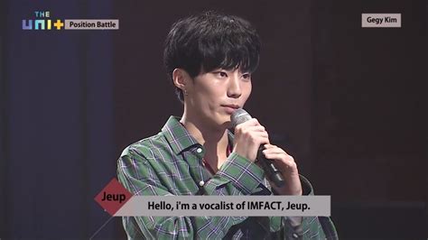 너의 목소리가 보여 , neoui moksoriga boyeo genres: IMFACT's Jeup To Be The First Member Of The Group To ...