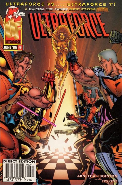 (also known as malibu graphics) was an american comic book publisher active in the late 1980s and early 1990s, best known for its ultraverse line of superhero titles. UltraForce 9 A, Jun 1996 Comic Book by Malibu