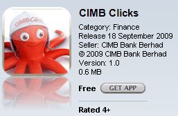 We are trying to reach out to. My iPhone 3GS: CIMB Clicks For iPhone