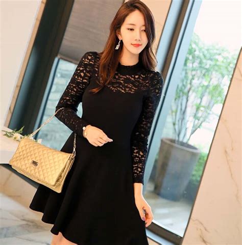 Check spelling or type a new query. DRESS PESTA KOREA WARNA HITAM BROKAT | Model Terbaru ...