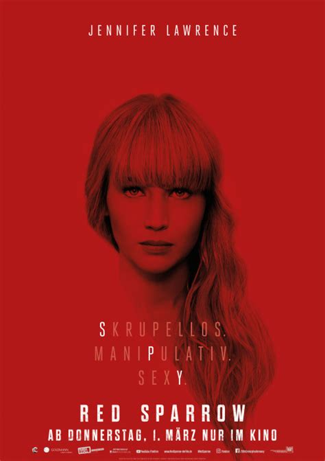 Red sparrow is a 2018 american spy thriller film directed by francis lawrence and written by justin haythe, based on the 2013 novel of the same name by jason matthews. Red Sparrow - Motion picture with snow effects